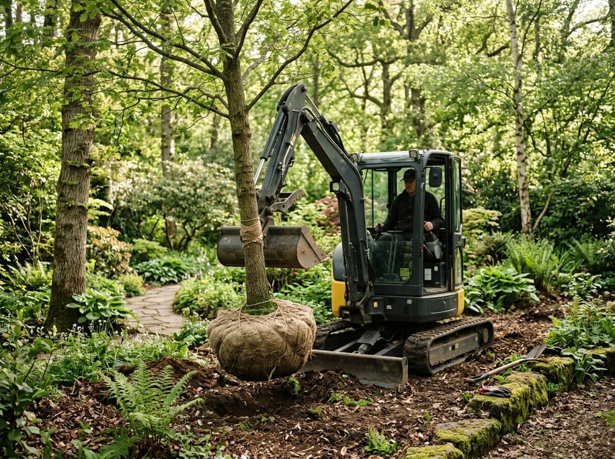 Transplantation d'arbres